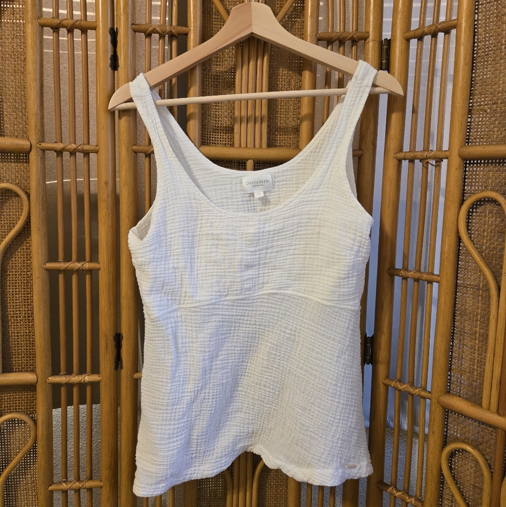 Cozy Earth Gauze Blend Tank